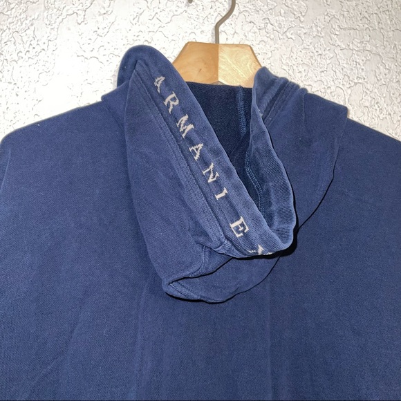 Armani Exchange navy blue hoodie size XL women - Picture 8 of 13